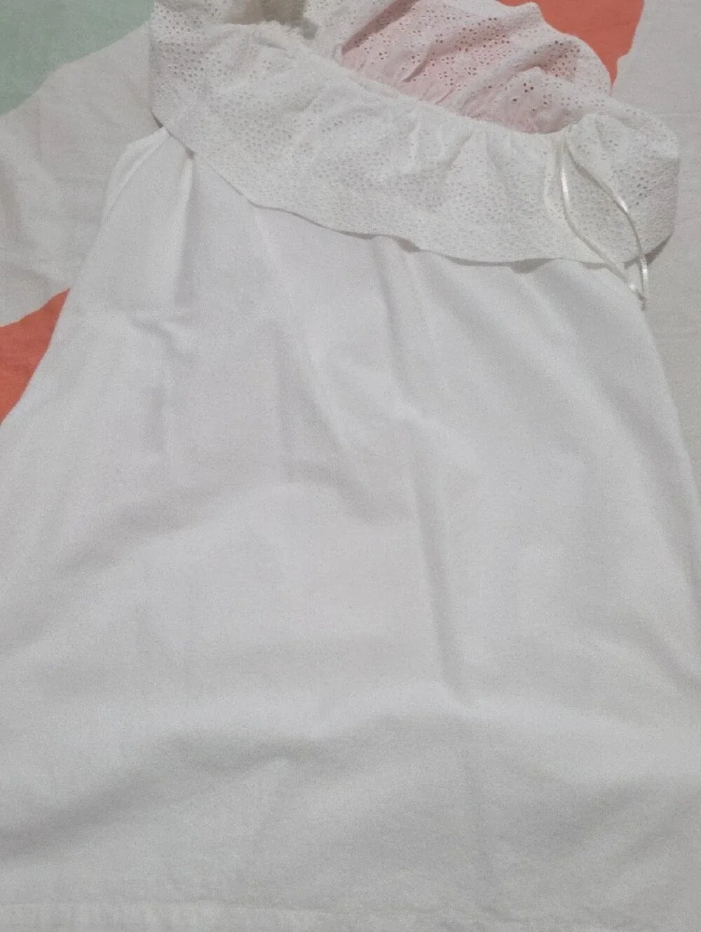 J. Crew White One-Shoulder Dress